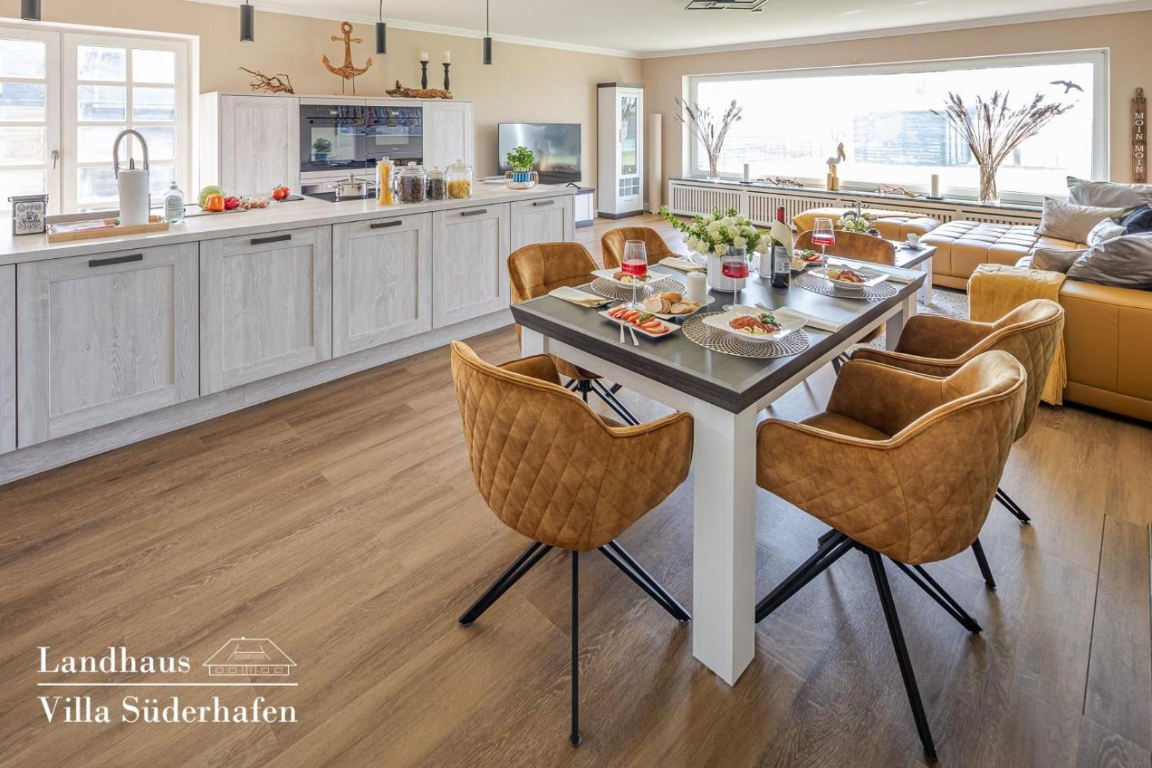 Landhaus Villa Suederhafen - Kleiner Luxus Nordstrand Dış mekan fotoğraf